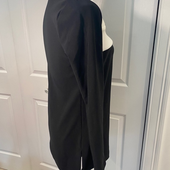 NWT Boston Proper Black and White Long Sleeve Blouse Top - XS - Picture 5 of 11